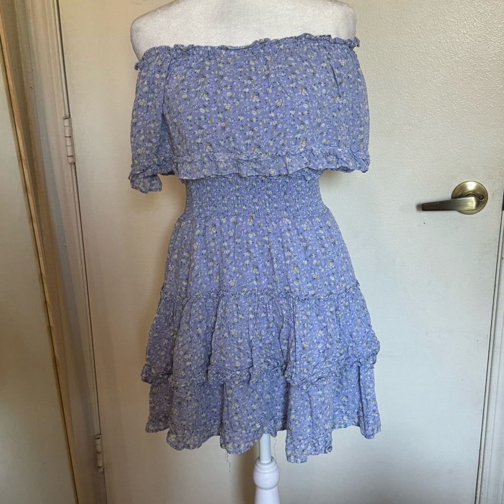 👠off the shoulder dress